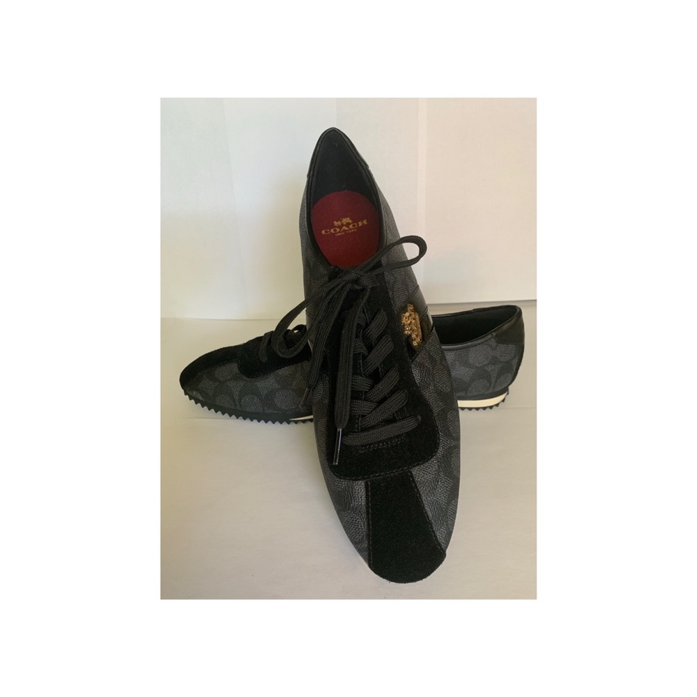 Coach Women’s Ivy Signature Black Shoes